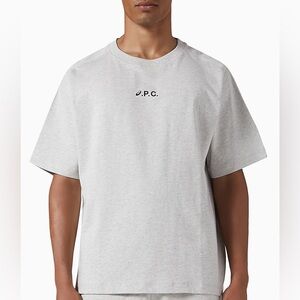 A.P.C. X ASICS Short Sleeve Tee in Grey